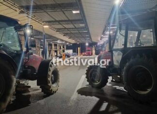 Κιλκίς: Αγρότες «έφραξαν» ξανά το τελωνείο Ευζώνων – Ποιοι είναι οι στόχοι τους
