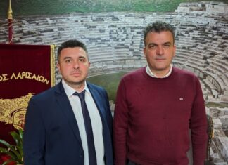 Mε τον Διευθυντή του Ελληνο – Ιταλικού Επιμελητηρίου o Θανάσης Μαμάκος