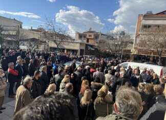 Η Λάρισα αποχαιρετά τον Ηλία Σελιώνη (ΦΩΤΟ)