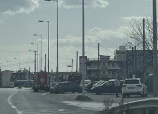 Φωτιά σε υπόγειο στη Λάρισα – Συναγερμός στην Πυροσβεστική – ΦΩΤΟ