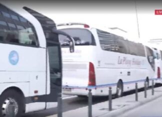 Τουριστικά λεωφορεία: «Χειρόφρενο» στη Συγγρού – Πανελλήνια διαμαρτυρία των ιδιοκτητών