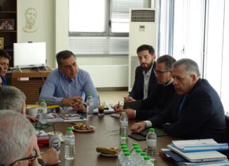 Η αποκατάσταση της Θεσσαλίας στην τεχνική συνάντηση Ταχιάου με Κουρέτα