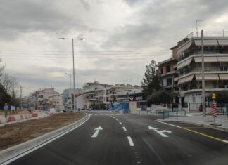 Συνεχίζονται τα έργα για τον εσωτερικό δακτύλιο στην Ηρώων Πολυτεχνείου – Βόλου
