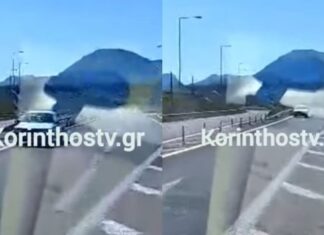 Απίστευτο! – Οδηγός αγροτικού οδηγεί ανάποδα πάνω στην Ε.Ο Κορίνθου – Τρίπολης