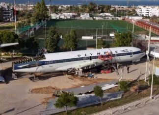 Αεροπλάνο: Boeing 727 της Ολυμπιακής γίνεται έκθεμα προς επίσκεψη από τον κόσμο