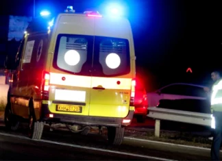 Λάρισα: Πολύ σοβαρό τροχαίο με άντρα που τον παρέσυρε αυτοκίνητο
