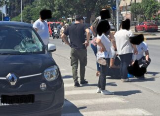 Τροχαίο τώρα στην Λάρισα – Γυναίκα με ποδήλατο παρασύρθηκε από αμάξι – ΦΩΤΟ