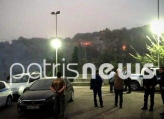 Φωτιά στη Ζαχάρω: Μάχη με αναζωπυρώσεις και ανέμους – Καλύτερη η εικόνα