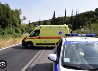 ΤΡΟΧΑΙΟ ΑΤΥΧΗΜΑ ΣΤΟ ΥΨΟΣ ΤΟΥ ΚΟΛΥΜΒΗΤΗΡΙΟΥ ΣΤΗ ΛΑΡΙΣΑ