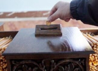 «Σήκωσαν» παγκάρι από εκκλησία στα Φάρσαλα