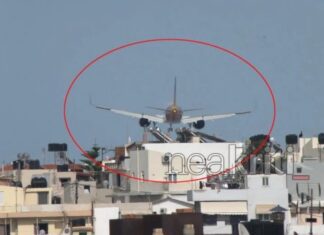 Κρήτη: Βίντεο που κόβει την ανάσα – Αεροπλάνα περνούν ξυστά από ταράτσες σπιτιών