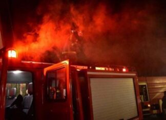Συναγερμός στα Γιάννενα – Πυρκαγιά σε καταυλισμό Ρομά