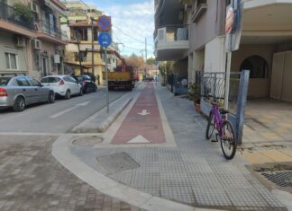Λάρισα-Προσοχή στους οδηγούς: Νέες εργασίες για το δίκτυο πεζοδρόμων και ποδηλατικών διαδρομών και κυκλοφοριακές ρυθμίσεις από αύριο στην Ηρ.Πολυτεχνείου