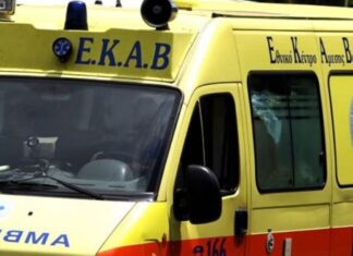 Τροχαίο στην Λάρισα – Έπεσε πάνω στα κιγκλιδώματα