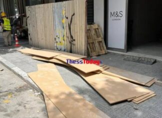 Θεσσαλονίκη: Ελεύθεροι οι δύο συλληφθέντες για τον τραυματισμό πολιτών από πτώση καδρονιών