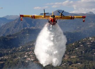 Θήβα: Αναγκαστική προσγείωση πυροσβεστικού αεροσκάφους – Καλή στην υγεία του ο χειριστής