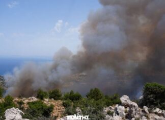 Χίος: Χωρίς ενεργό μέτωπο η φωτιά στην περιοχή των Ρεστών – Παραμένουν ισχυρές πυροσβεστικές δυνάμεις