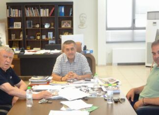 Συνάντηση εργασίας Θανάση Νασιακόπουλου και Δημήτρη Κουρέτα