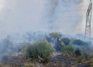 Πυρκαγιά σε αγροτοδασική έκταση στην Αμφιλοχία – Στη μάχη και εναέρια μέσα