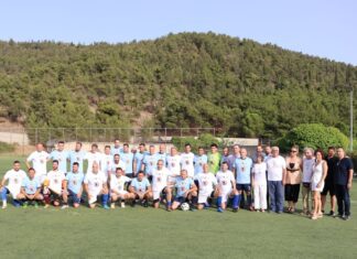 Αστυνομικοί της Λάρισας και της Μαγνησίας έπαιξαν ποδόσφαιρο για την Παγκόσμια Ημέρα κατά των Ναρκωτικών