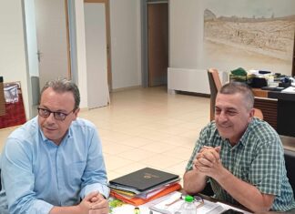 Με τον περιφερειάρχη Θεσσαλίας συναντήθηκε ο Σωκράτης Φάμελλος (ΦΩΤΟ)