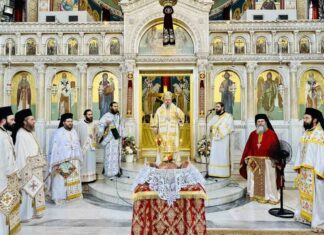 Λάρισα: Με λαμπρότητα τα ονομαστήρια του Μητροπολίτη Ιερωνύμου στον Άγιο Αχίλλιο (ΦΩΤΟ)