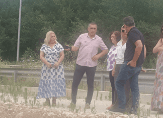 Αυτοψία Κουρέτα στα χρηματοδοτούμενα από το ΕΣΠΑ οδικά έργα