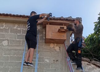 30 νέες φωλιές για την Τύτω στο Δήμο Λαρισαίων (ΦΩΤΟ)