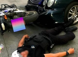 Λάρισα: Αστυνομικός τραυματίστηκε σε τροχαίο στην λεωφόρο Καραμανλή
