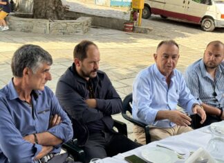 Στην Καλλιπεύκη ο Χρήστος Κέλλας
