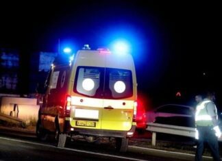 Λάρισα: Μετωπική σύγκρουση με δύο τραυματίες στην Κοιλάδα των Τεμπών!
