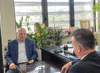 Στο Μαμάκο Τσιάρας και Κέλλας για ζητήματα του δήμου, όπως αγροτική οδοποιία, αρδεύσεις – ΦΩΤΟ