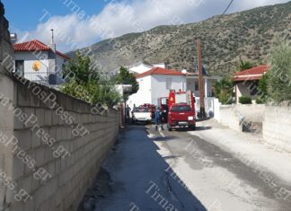 Λάρισα: Υπόγειο σπιτιού στο Αργυροπούλι «τυλίχθηκε» στις φλόγες (ΦΩΤΟ)