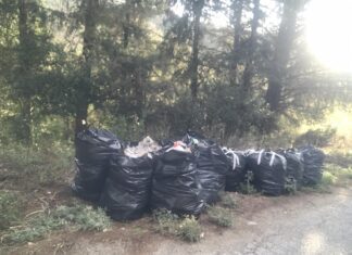 Απομακρύνει τα σκουπίδια από τα ερείσματα των δρόμων ο Δήμος Ελασσόνας