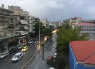 Φθινοπωρινό σκηνικό στη Λάρισα – Που έφερε πλημμύρες η Κασσάνδρα (ΦΩΤΟ+video)