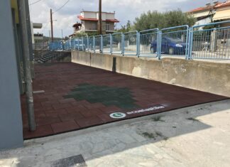 Νέο δάπεδο ασφαλείας για τους μαθητές του 3ου Δημοτικού Σχολείου Ελασσόνας