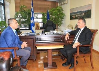 Έρχονται αυτά τα έργα «πνοής» στην Λάρισα, επί τάπητος στη συνάντηση Κουρέτα-Μαμάκου