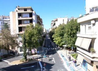 Στην κυκλοφορία σήμερα Τρίτη η ανακατασκευασμένη οδός Μανωλάκη (ΦΩΤΟ)