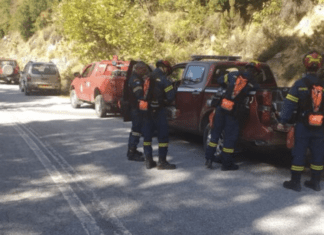 Φωτιά στον Όλυμπο – Ειδικές δυνάμεις πεζοπόρων Θεσσαλίας και δασαρχείο Ελασσόνας (ΦΩΤΟ)