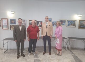 Ολοκληρώθηκε με επιτυχία η έκθεση Ζωγραφικής με Διαμαντάκια του Ευθυμίου Παπανδρέου στην Ελασσόνα