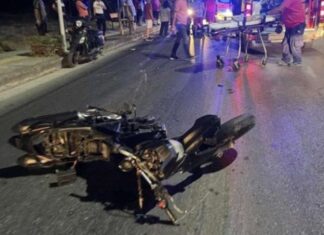 Λάρισα: Τροχαίο στον Αμπελώνα – Τραυματίστηκε δικυκλιστής