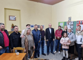 O Xρήστος Καπετάνος στον Μαυρόλιθο Τυρνάβου