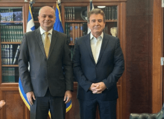 Συνάντηση Καπετάνου – Χρυσοχοΐδη για θέματα που φορούν το προσωπικό της ΕΛ.ΑΣ.