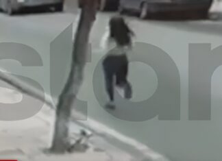 Λάρισα: Η στιγμή που ο 44χρονος σέρνει με το αυτοκίνητο τη σύντροφό του (video)
