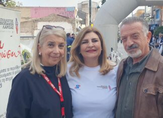 Στις εκδηλώσεις και τον «Αγώνα για Ζωή» η Ευαγγελία Λιακούλη