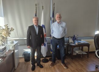 Mε τον διευθύνοντα σύμβουλο του ΟΣΕ συναντήθηκε ο δήμαρχος Τεμπών