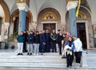 Μαθητές του 4ου ΓΕΛ Λάρισας στηρίζουν το έργο της τοπικής Εκκλησίας με δράσεις εθελοντισμού