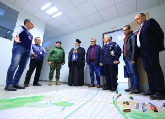 «Κιβωτός 24»: Άσκηση με σενάριο πλημμύρας στο Κέντρο Πολιτικής Προστασίας στην Περιφέρεια Θεσσαλίας