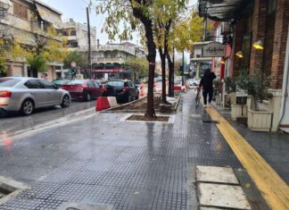 Λάρισα: Από την οδό Ηπείρου έως την οδό Λογιωτάτου το νέο τμήμα εργασιών της Ανθίμου Γαζή