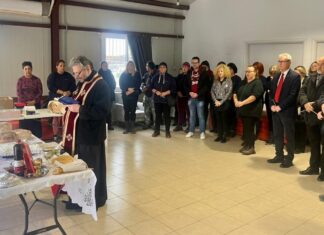 Αγιασμός και αρτοκλασία στη Δομή Κουτσόχερου